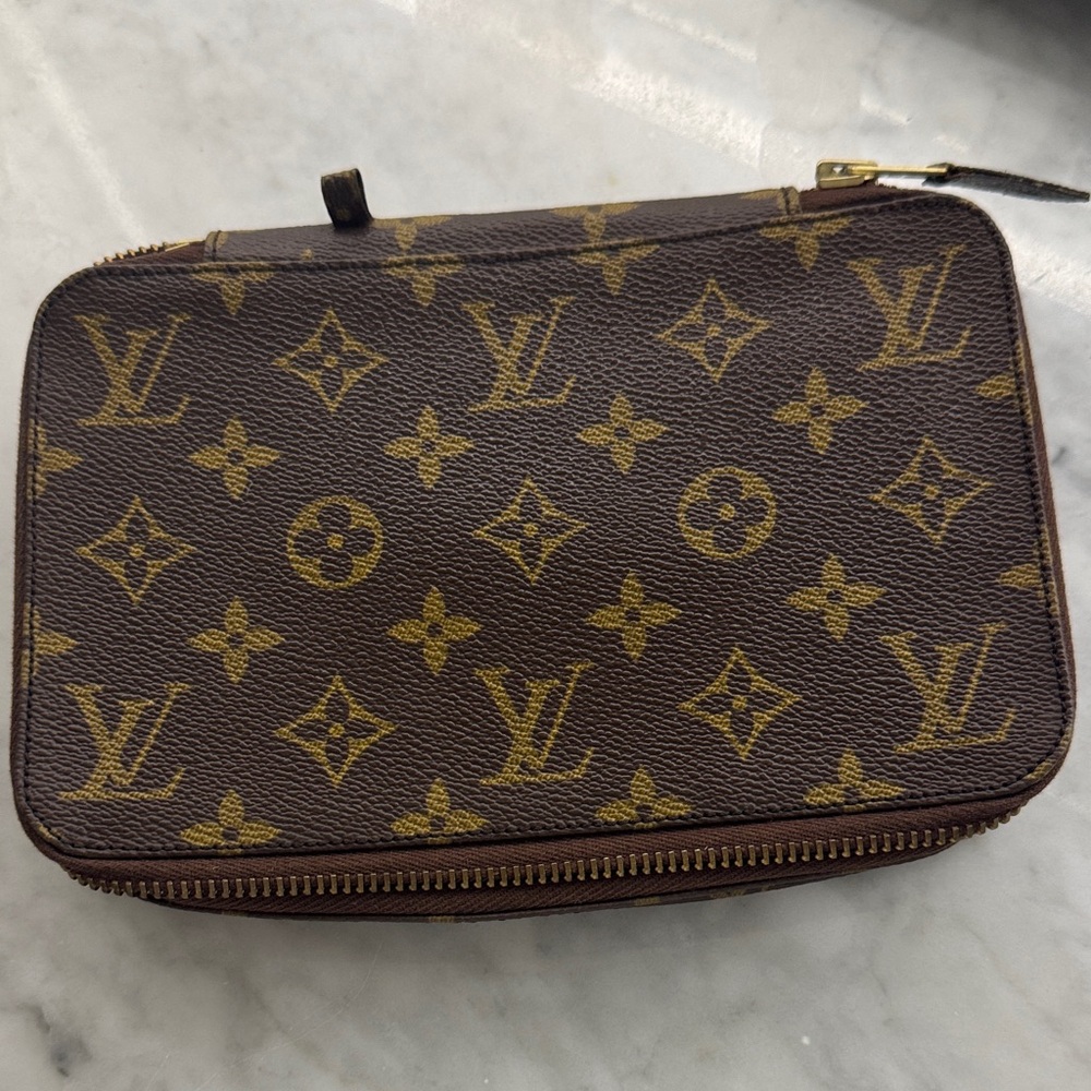 Vintage Louis Vuitton Monogram Jewelry Pouch